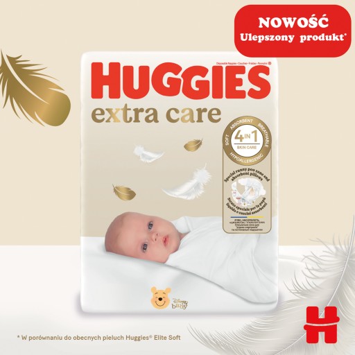 Подгузники HUGGIES Extra Care размер 1 (2-5кг) 336 шт