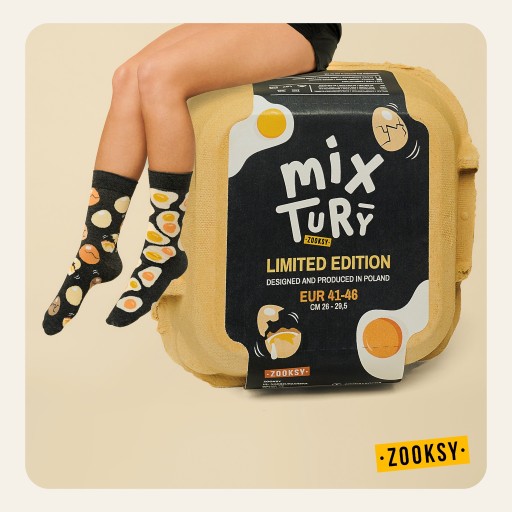 Детские хлопковые забавные пасхальные подарочные носки, цвет 30-35 ZOOKS