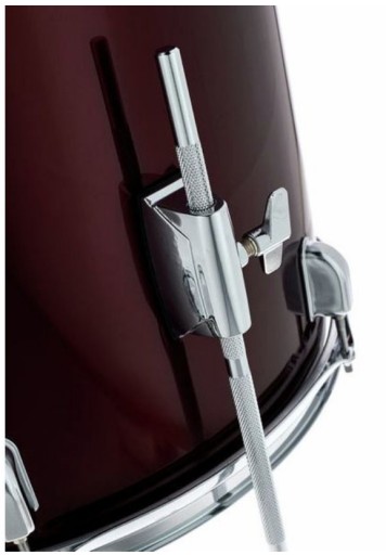 16x14 Focus Floor Tom Red в цвете Poplar Chrome Millenium