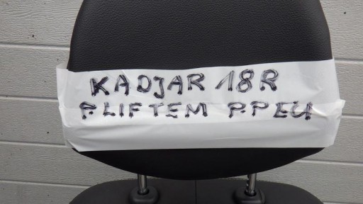 ПРАВОЕ ПЕРЕДНЕЕ СИДЕНЬЕ ЕВРОПА RENAULT KADJAR