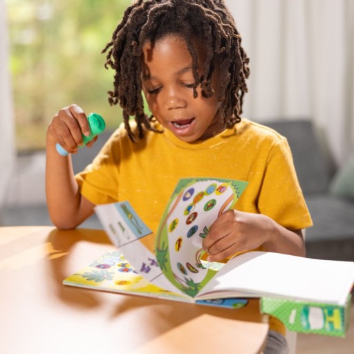 Melissa and Doug Sticker WOW! Stempelki z naklejkami dinozaury