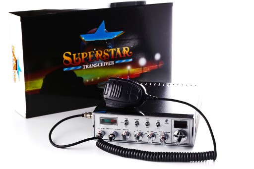 SUPER STAR 3900 — CB-радио AM/FM/SSB, стационарное/мобильное, 12 Вт