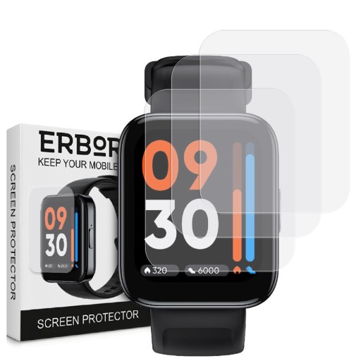 3X FOLIA HYDROŻELOWA OCHRONNA DO REALME WATCH 3 + ZESTAW INSTALACYJNY