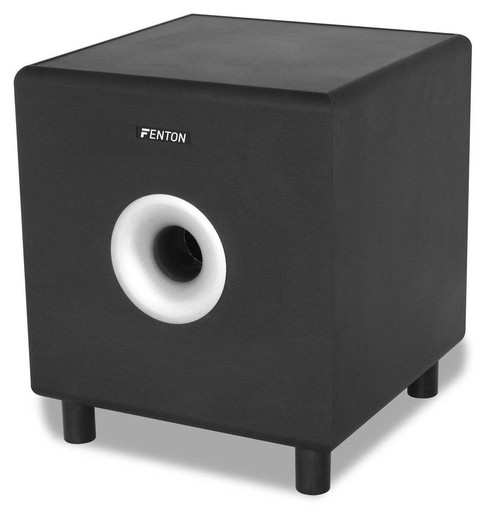 SUBWOOFER aktywny 10'' HIFI 200W do kina domowego czarny