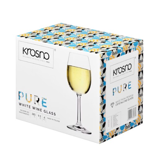 Kieliszki do wina białego 6 szt. 250 / 280 ml Pure Collection