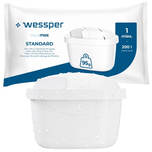 DZBANEK FILTRUJĄCY WESSPER D3 SLIM + FILTR AQUAMAX