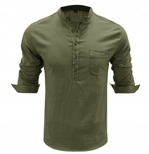 Мужская повседневная рубашка однотонного цвета, XL, XXXL.