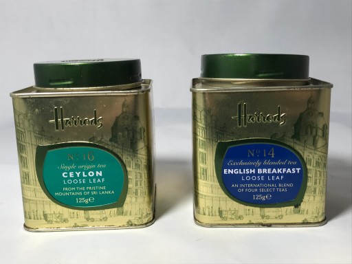 Металлические контейнеры для чая Harrods, 2 шт.