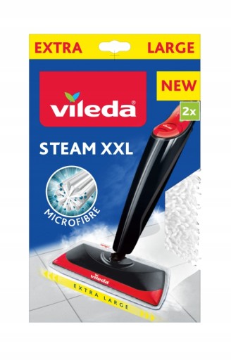 Насадки для паровой швабры Vileda Steam Plus XXL 2 шт.