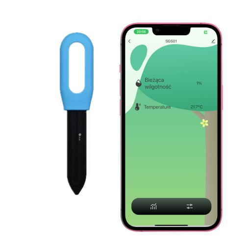 Датчик влажности и температуры почвы TUYA Bluetooth для интеллектуального использования