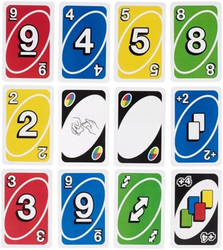 UNO - GRA KARCIANA RODZINNA IMPREZOWA - ORYGINALNA WERSJA - MATTEL