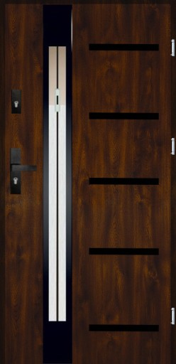 ПОЛИРОВКА НАРУЖНОЙ ДВЕРИ INOX4ZD5 ЧЕРНЫЙ 55 ММ 90 СМ