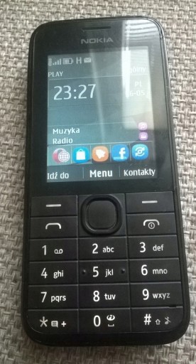 Telefon komórkowy Nokia 301 64 MB / 256 MB 3G czarny