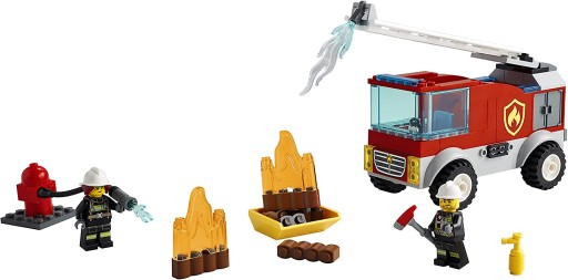 LEGO City 60280 ПОЖАРНАЯ МАШИНА С ЛЕСТНИЦЕЙ