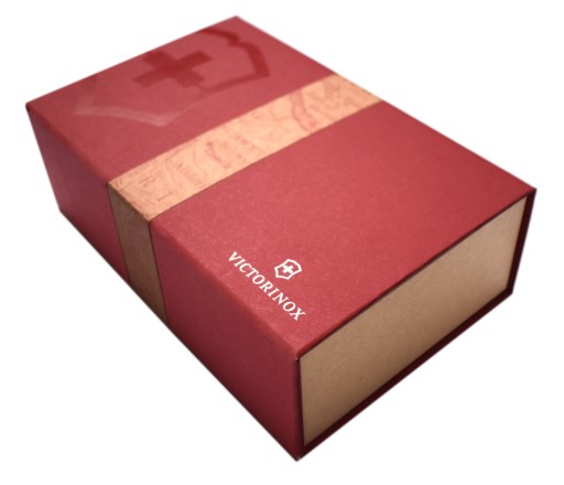 Victorinox 1.3713, подарочный набор: Нож карманный Егерь, футляр, коробка, гравировка