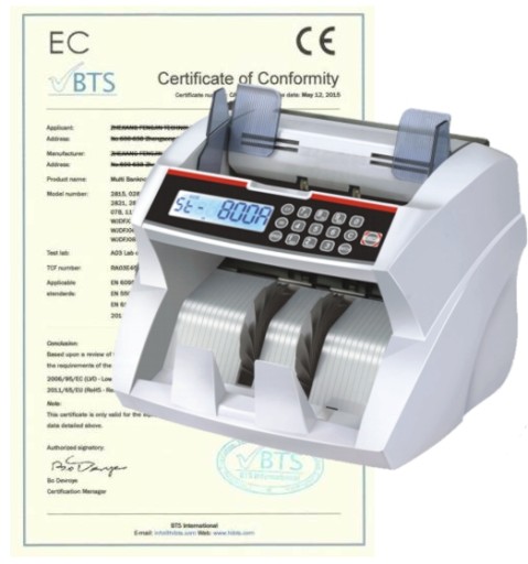 Ludger BC 4020 Liczarka banknotów pieniędzy BTS