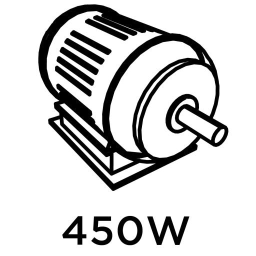 Эксцентриковая шлифовальная машина 450 Вт, диск 125/150 мм, вес