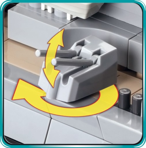 COBI BLOCKS 4823 НЕМЕЦКИЙ КОРАБЛЬ PRINZ EUGEN