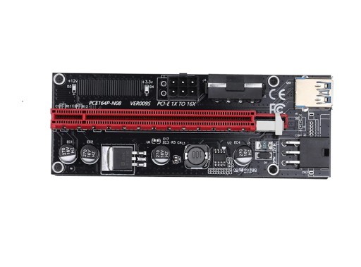 Набор из 12 шт. Riser 009S GOLD USB 3.0 PCI-E 1x-16x
