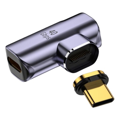 100 Вт, 40 Гбит/с, PD, быстрая зарядка, передача данных 8K, выход USB C с изогнутой стороной