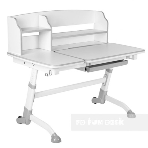 Regulowane biurko dla dziecka Amare II GRAY