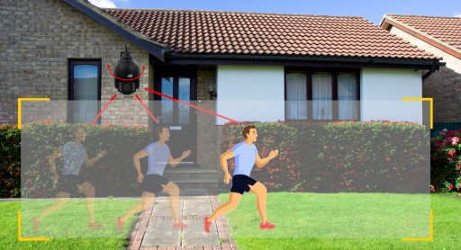 Черная уличная вращающаяся Wi-Fi камера 4K 8 Мп SMART 8x ZOOM