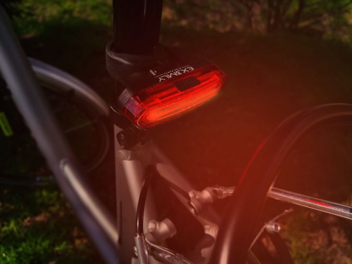 Передний задний фонарь для велосипеда SET передний задний фонарь LED USB EX3MLY сильный