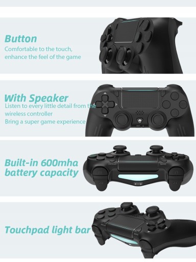 Совместим с беспроводным игровым контроллером PS4.