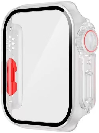Case + Glass for Apple Watch 4 5 6 SE 44 мм | Жилищное покрытие Отличные цвета