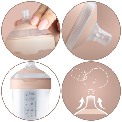 LOVI ANTI-COLIC BOTTLE MAMMAFEEL динамическая соска 150 мл 0+