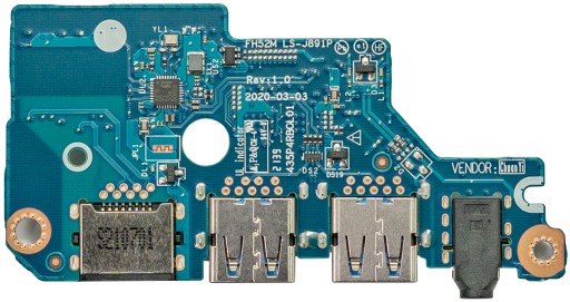 USB LAN ПЛАТА FH51M LS-J871P AN515-55
