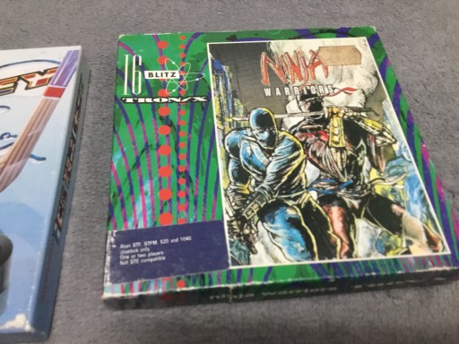 ATARI ST — 3 игры — Ninja Warriors, 1989 г.
