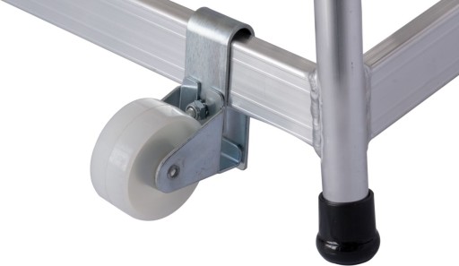 KRAUSE Мобильные монтажные ступеньки 1x3 805089 2,60 м