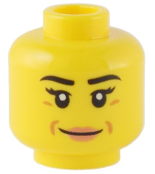 Lego 3626cpb3202 женская голова 1 шт Н