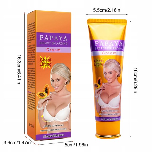 Papaya Krem Powiększający Piersi Naturaln