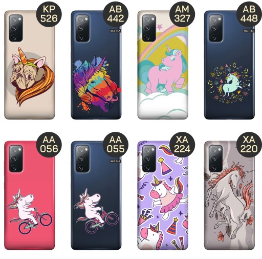 ETUI DO SAMSUNG GALAXY S20 FE / 5G WZORY JEDNOROŻEC BAJKI KSIĘŻNICZKI CASE