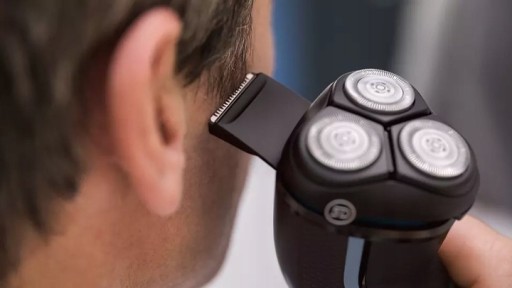 BEZPRZEWODOWA GOLARKA + TRYMER PHILIPS DO BRODY TWARZ MASZYNKA MĘSKA + ETUI