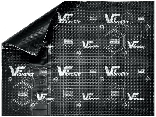 Vibrofiltr PRO 1.5 BOX - Mata WYGŁUSZAJĄCA, WYCISZAJĄCA 1,5mm 25szt. 4,38m2