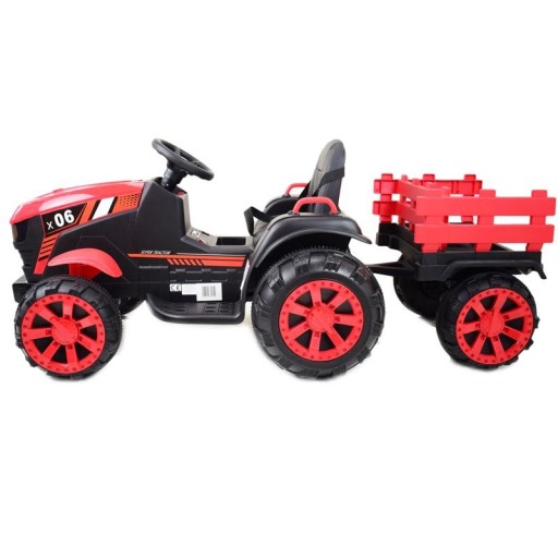 Детский трактор Импортный SUPER-TOYS Красный