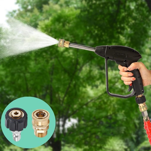 Набор адаптеров для мойки высокого давления 5000PSI M22 3/8 дюйма, 2 шт.
