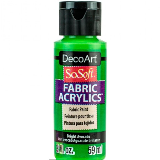 Farba do tkanin SOSOFT 59ml bright avocado DSS99