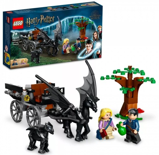 СУПЕР ПОДАРОЧНЫЙ НАБОР LEGO ГАРРИ ПОТТЕР ТЕСТРАЛС И ХОГВАРТССКИЙ ПЕРЕНОСЧИК