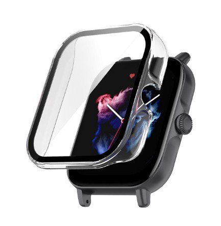 Etui ze szkłem 2w1 Pełna Ochrona Xiaomi Amazfit GTS 3 | Kolory do wyboru