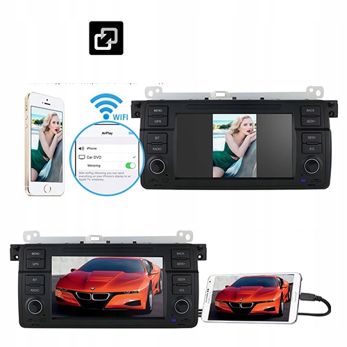РАДИОНАВИГАЦИЯ BMW 3 E46 ANDROID 10 BT WiFi GPS