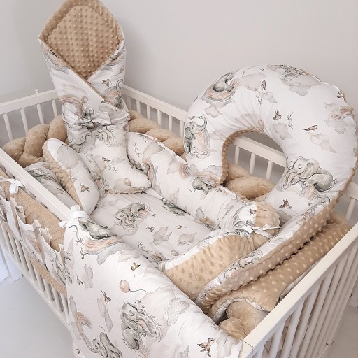 КРОВАТЬ ИЗ 8 ПРЕДМЕТОВ. ОДЕЯЛО MINKI COCOON WONE