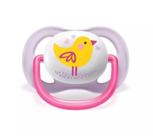 PHILIPS AVENT 2 пустышки ULTRA AIR 0–6 мес ДЫШАЩАЯ + СТЕРИЛИЗУЕМЫЙ ФУТЛЯР