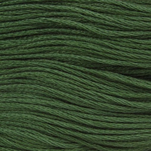 Mulina ariadna хлопчатобумажная нить для вышивки Dirty Green 1672