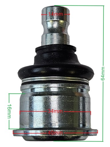 ВЕРХНИЙ НИЖНИЙ ШТИФТ ПОВОРОТНОГО РЫЧАГА CF MOTO CF 500 550