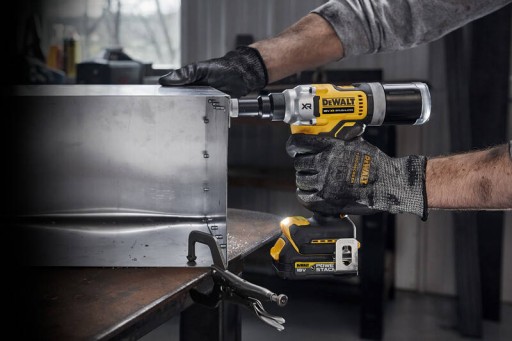 DEWALT DCF414E2GT АККУМУЛЯТОРНЫЙ ЗАКЛЕПОЧНИК БЕСЩЕТОЧНЫЙ 18 В XR 4,8 6,0 6,4 мм