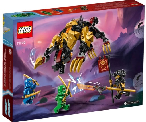 LEGO NINJAGO 71790 «Собака охотников на драконов» 198 шт. Статуэтки Мечи